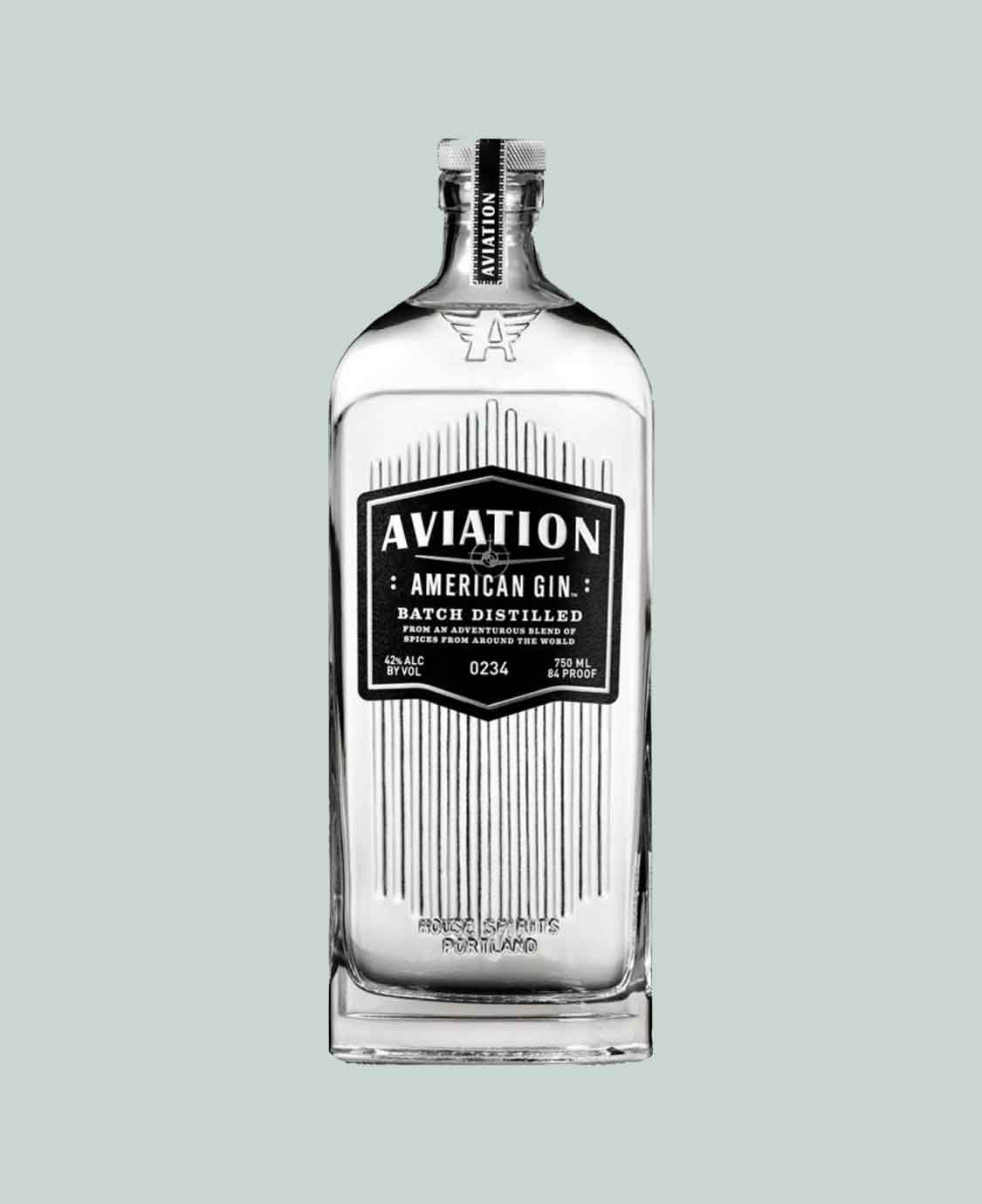 aviation gin bottle