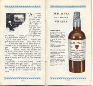 old mull whisky puis le gas y dit