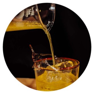 How to prepare a Gold Rush cocktail recipe