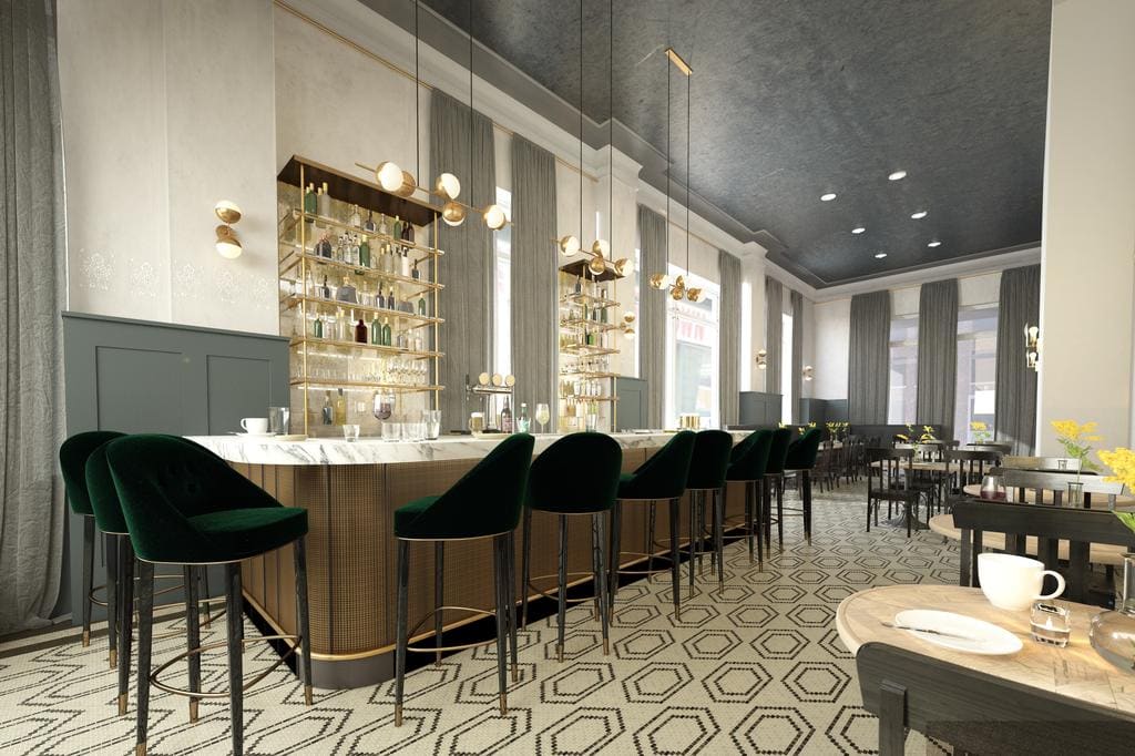 Il bar del Walker Hotel Tribeca promette di essere spettacolare