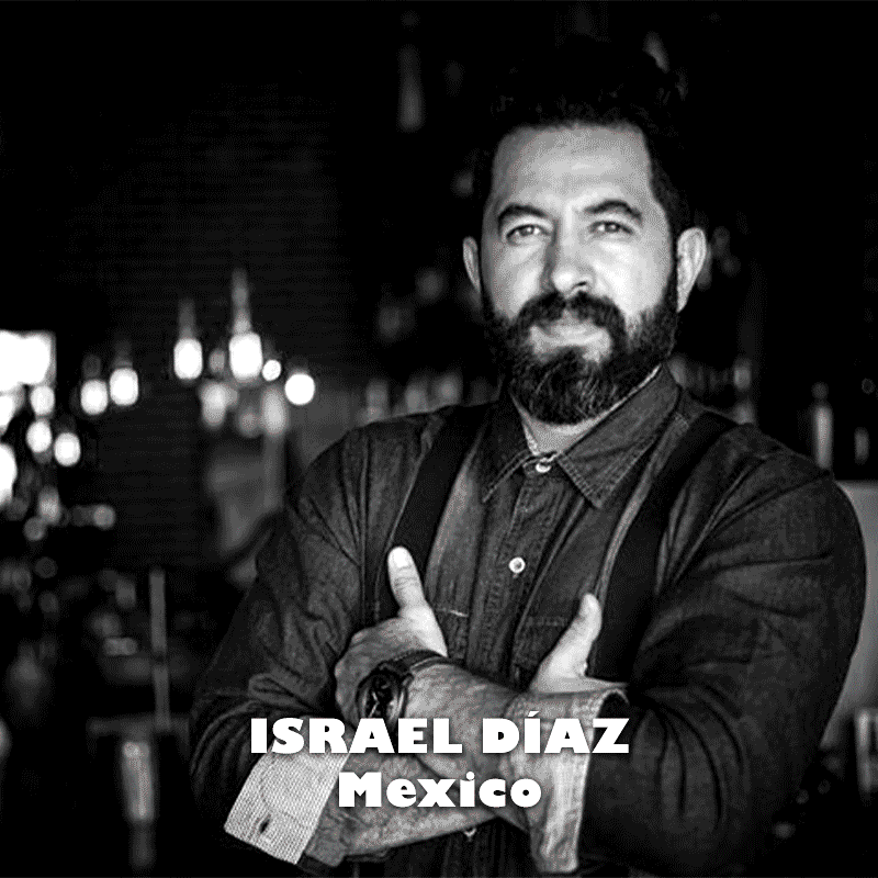 BARTENDER ISRAEL DIAZ AND COCKTAIL