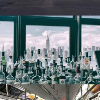 New York, confinement and cocktails at home