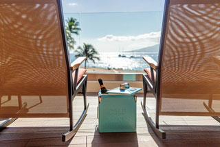 El nuevo espacio para cócteles del lobby del Sheraton Maui Hotel