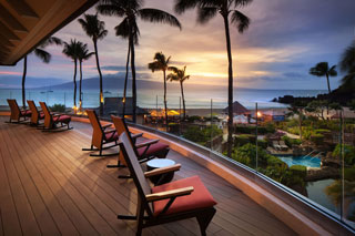 El nuevo espacio para cócteles del lobby del Sheraton Maui Hotel