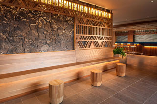 The new cocktail lounge at the Sheraton Maui Hotel