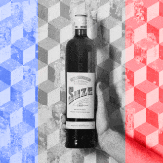 ¿De dónde viene el licor SUZE? ¿Francia o Suiza?
