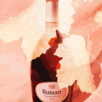 Discover the Ruinart Rosé vintage in pictures by the artist Elsa Leydier