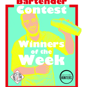 Les gagnants de la sixième et dernière semaine du Concours Confinement Bartender Contest