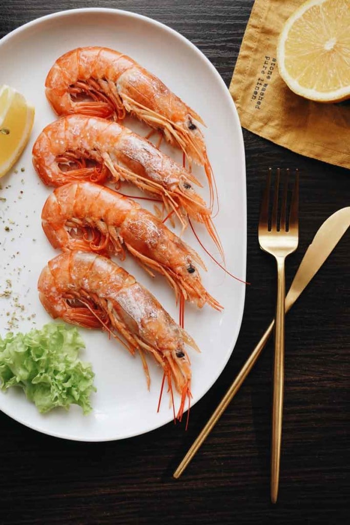 gambas - prawns