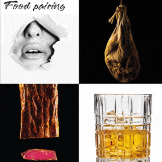 Dégustation du jambon de Patrick Duler avec le whisky blanc Bellevoye