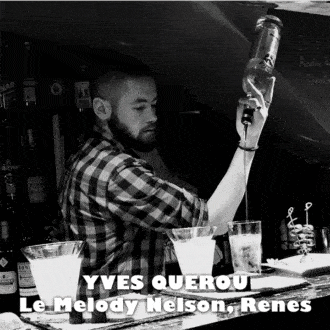 Deux cocktails pour le week-end par le bartender Yves Querou