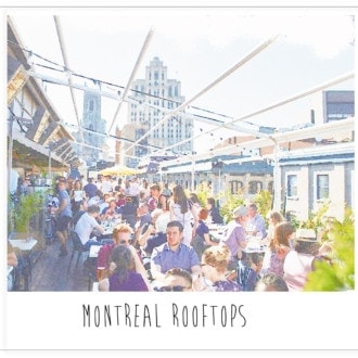 The best rooftops in Montreal to admire the city with a cocktail