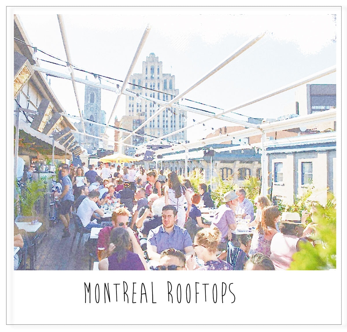 rooftop - mejores azoteas de Montreal