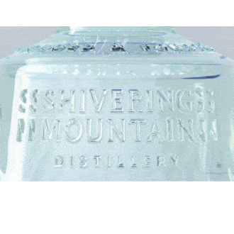 The incredible design and history of the Shivering Mountain gin bottle