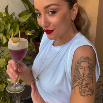 “If my first love were a cocktail, it would be a “Shaken Campari” by bartender Alessia Bellafante