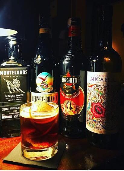 Fan of Sherry and Fernet? Discover the cocktail "Sin Palabras" by Magel Monroy