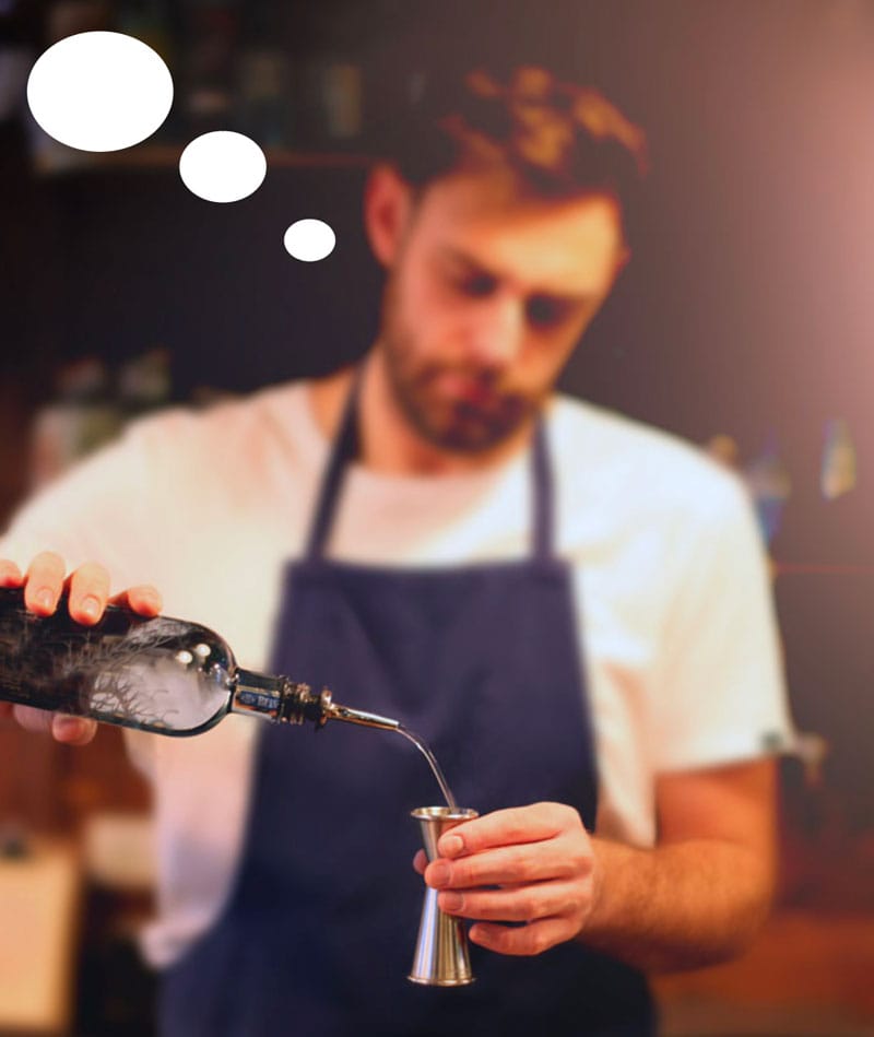 Hyacinthe lescoet bartender