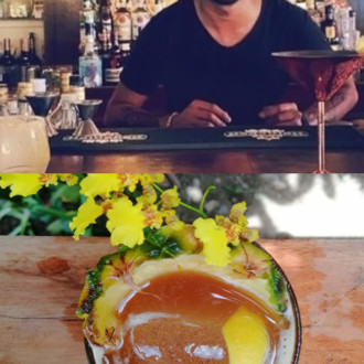 My first love relates to this cocktail: “Love At First Sip” by Christian Jude Basog