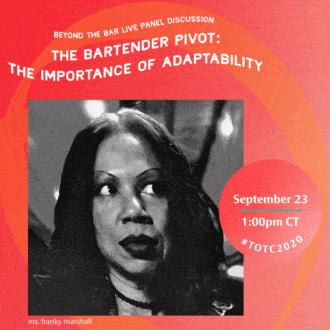 Conferencias de Tales of the Cocktail: «The Bartender Pivot» con Ms. Franky Marshall