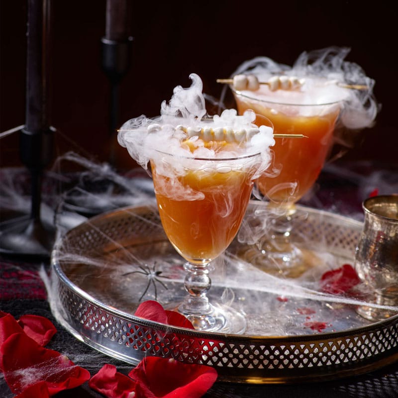 A spooky Halloween cocktail... the Devilish Don