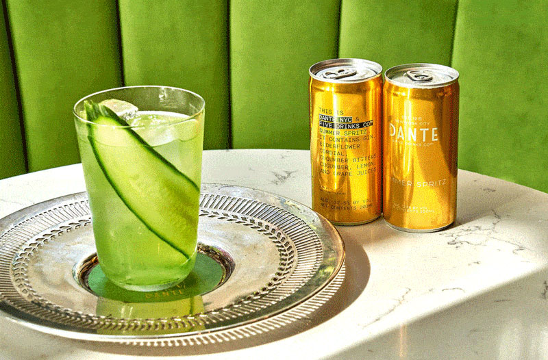 In New York? You can now enjoy Dante's cocktails in canned form