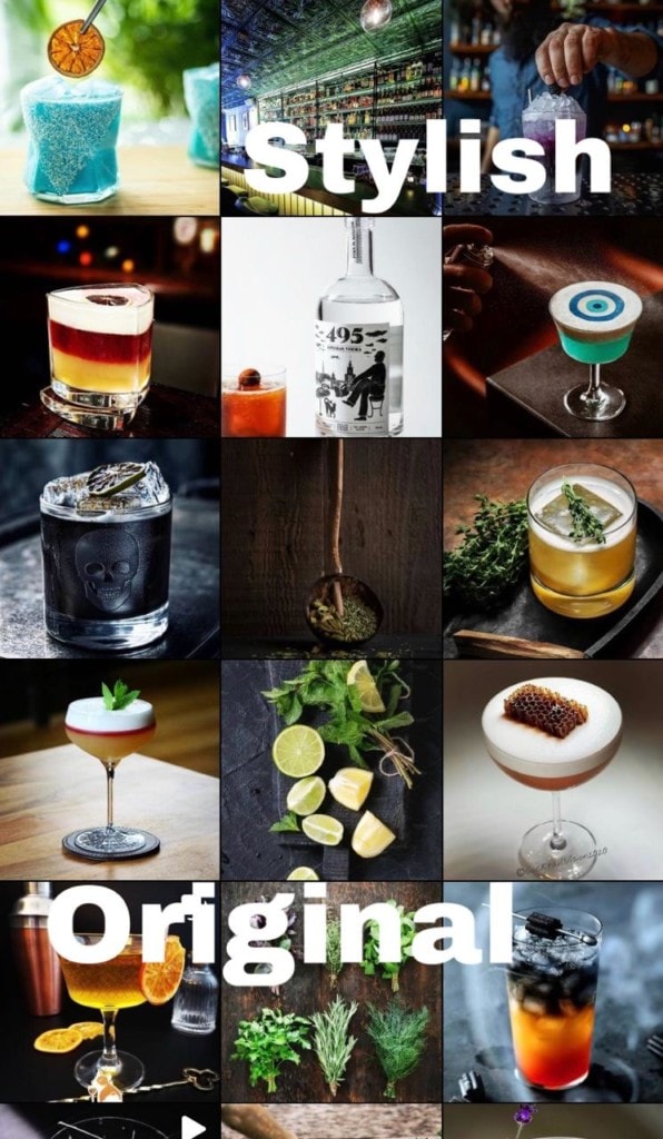 Insta Bartender Contest. Cocktail Alchemists : Gagnants Semaine 2 - Catégorie n°1 Best Bartender Profile