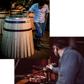 The ancient art and know-how of cognac: production, men and women of the profession