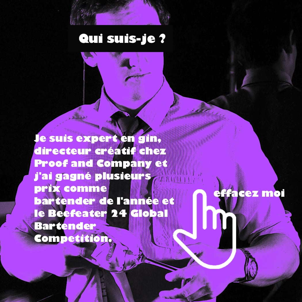 Vous reconnaissez ce bartender ? Devinez de qui il s’agit en effaçant l’écran ! back