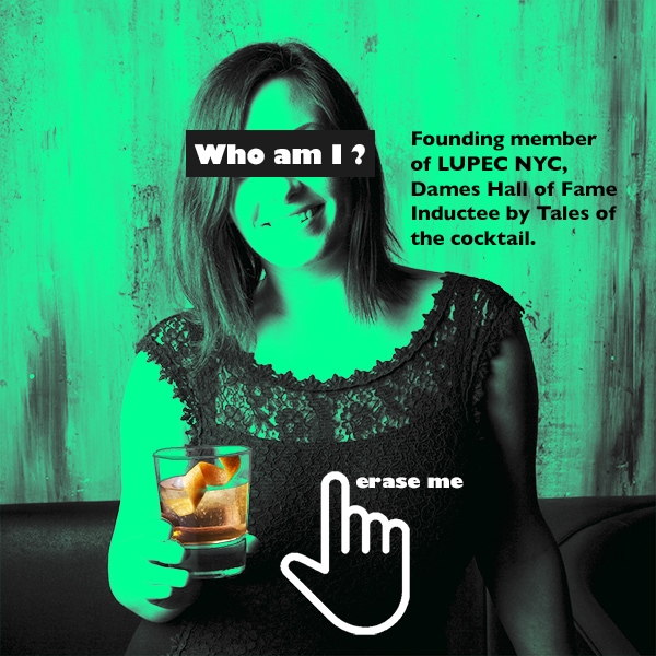 Who am I? Bartender and Founder of the LUPEC NYC back