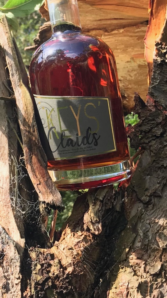 "Key's Claids" una variación del whisky a base de Calvados, la reciente producción de Alain Dauget