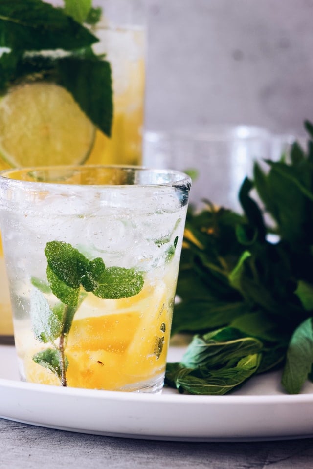 no alcohol pineapple mojito