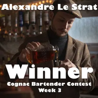 Cognac Bartender Contest Winners Week 3 : Alexandre Le Strat & Bastien Gardrat