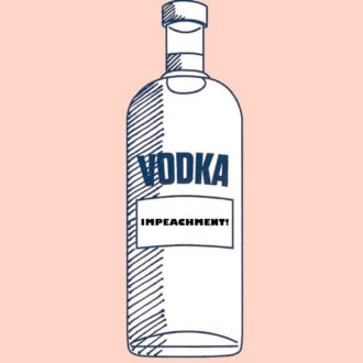 La impugnación es real y existe en «Impeachment» vodka
