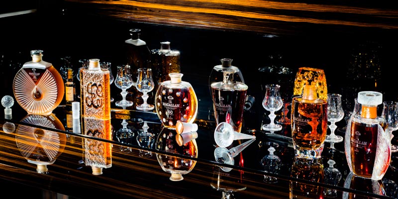 macallan in lalique whisky collection