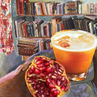 Spirits Hunters’ Cocktail of the Week with a Twist: Surf Rider/pomegranate