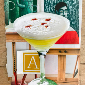 The Spirits Hunters cocktail of the week with a twist: Vodka Sour/Basil