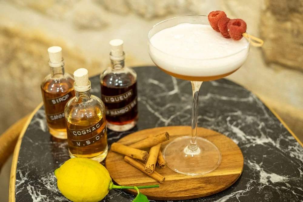 cognac saint valentin cocktail