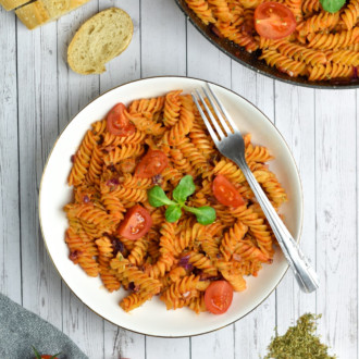 A delicious vodka sauce for pasta