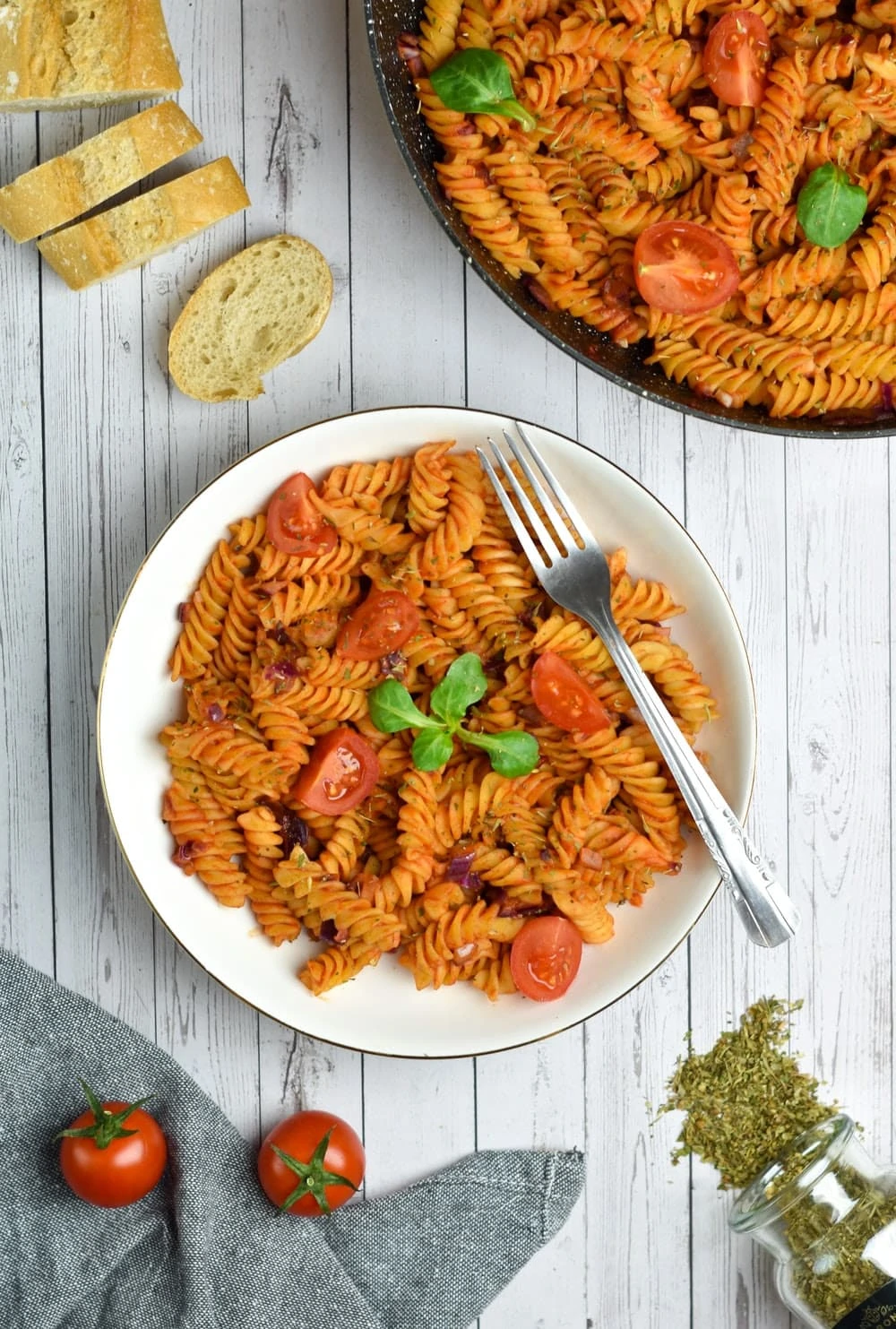 pasta with vodka sauce | salsa de vodka para pasta