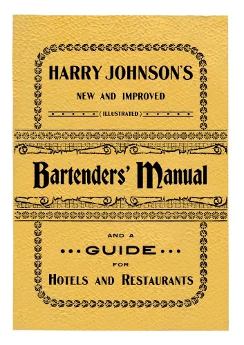 cocktail book by bartender harry johnson