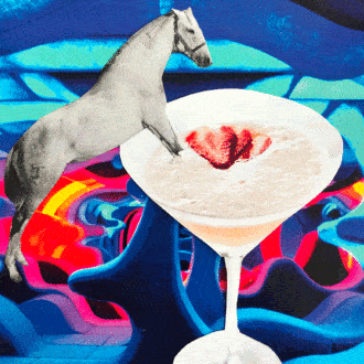 Cocktail of the week with a twist: Clover Club/Raspberry