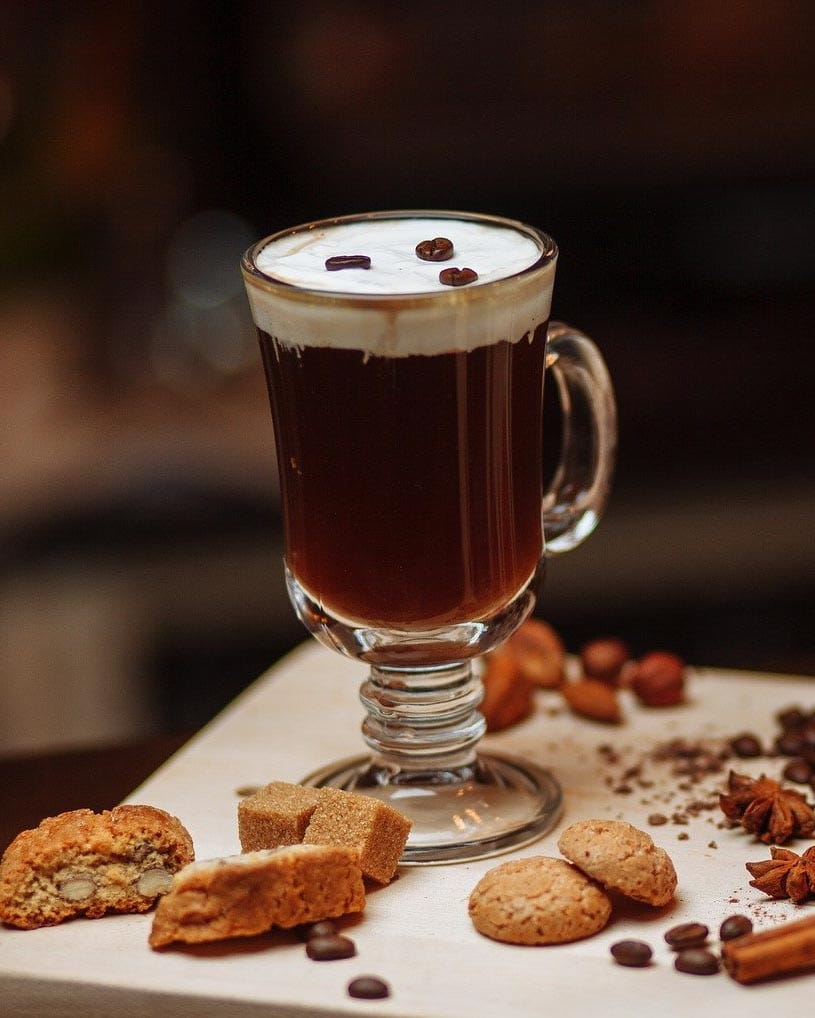 irish coffee cocktail for st patricks day