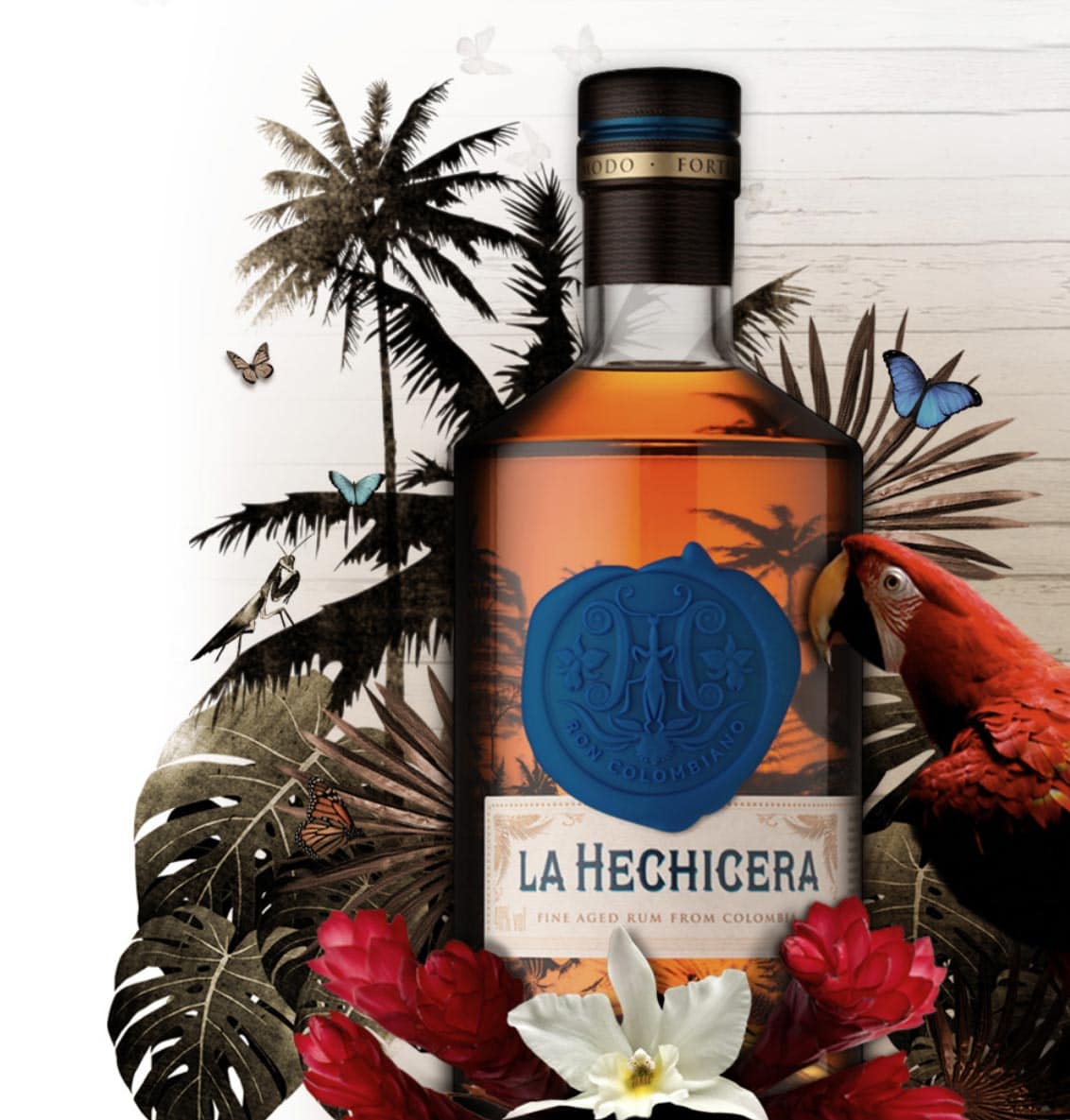 la hechicera rum from colombia