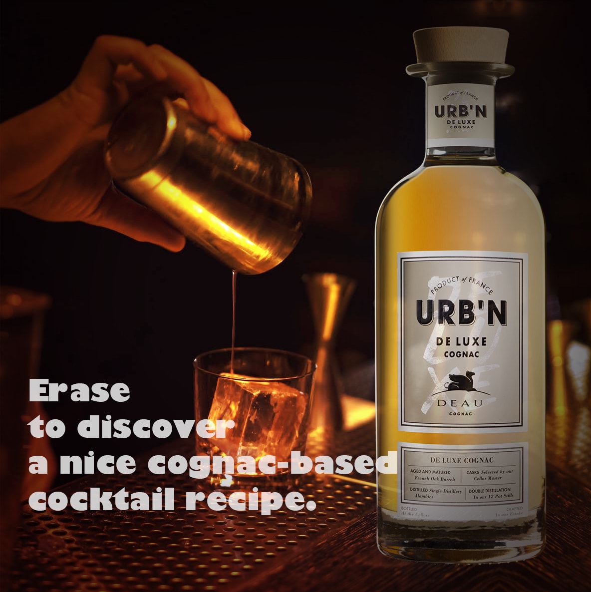 DEAU COGNAC brings us the dedicated cognac for mixology back