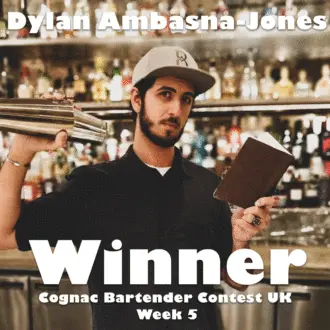 Eauverture Cocktail by Dylan Ambasna-Jones, winner of Week 5 Cognac Bartender Contest UK