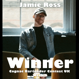 Jamie Adam Ross’s Le Sain Pain cognac cocktail, winner of the Cognac Bartender Contest Week 6