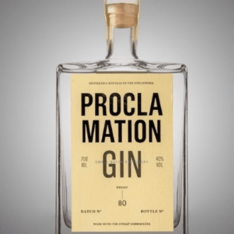 A gin made in the Philippines that pays tribute to the national flower