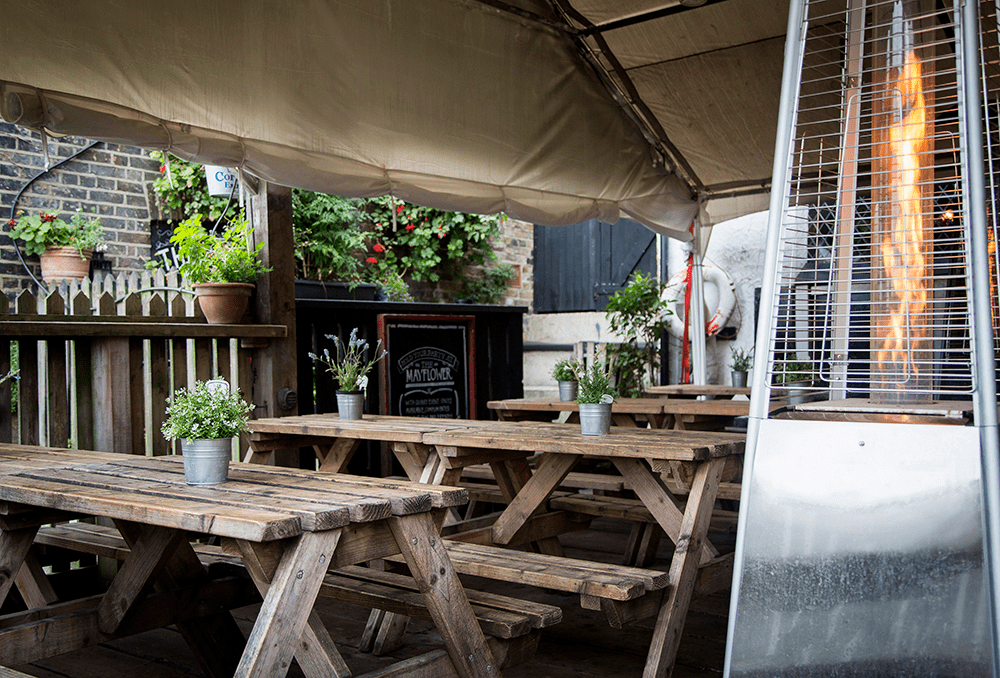 best beer gardens - mayflower