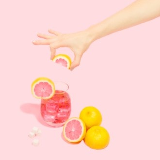 How to make a Grapefruit Spritz with pink gin
