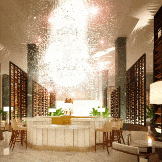Chandelier Bar Four Seasons New Orleans Hotel to offer champagne, caviar and cocktails